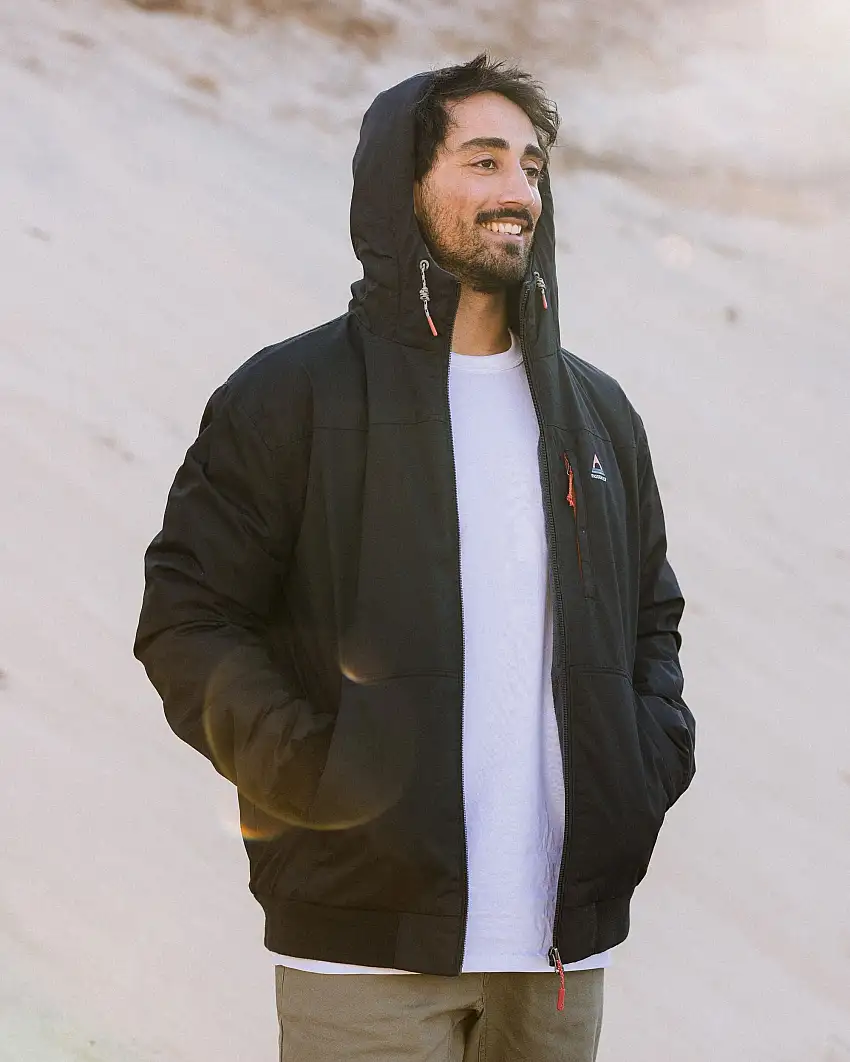 Bundoran Recycled Jacket - Black