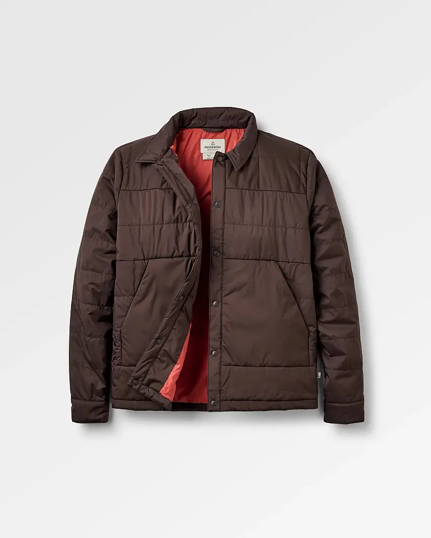 Vanlifer Insulated Overshirt - Espresso