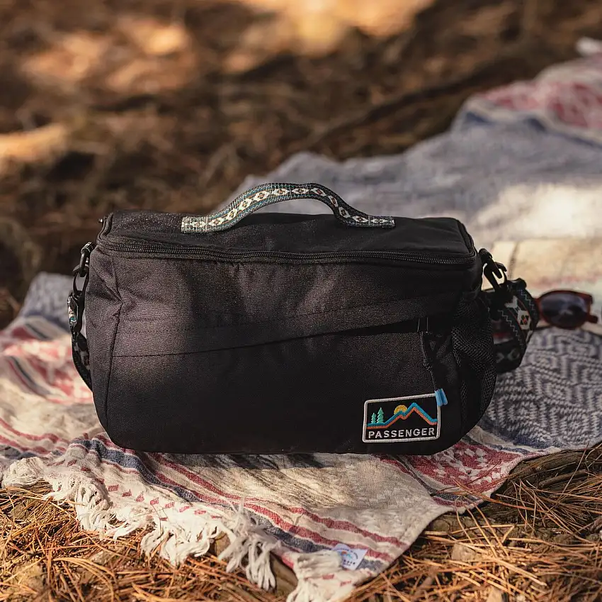 8-Pack Recycled Cooler Bag - Black