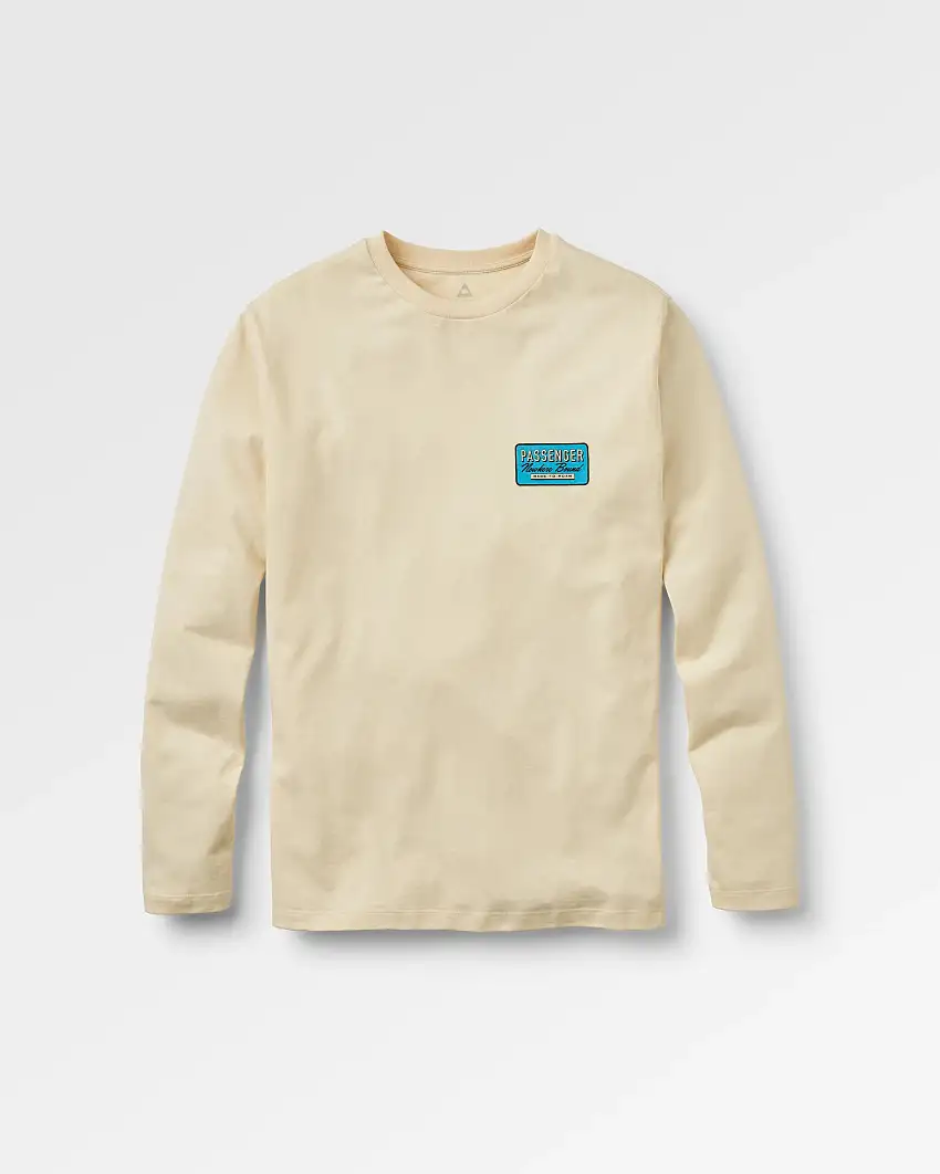 Beechey Recycled Cotton LS T-Shirt - Birch