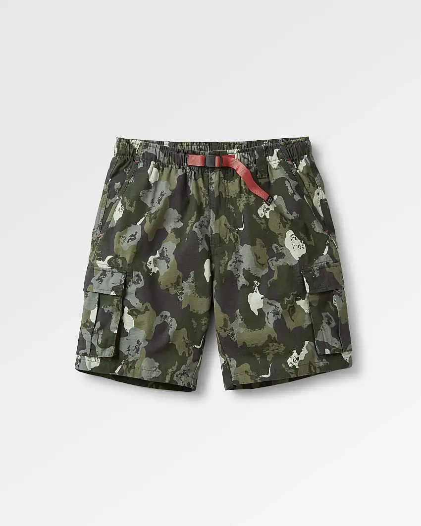 Adventurer Cargo Cotton Short - Sycamore Khaki Camo