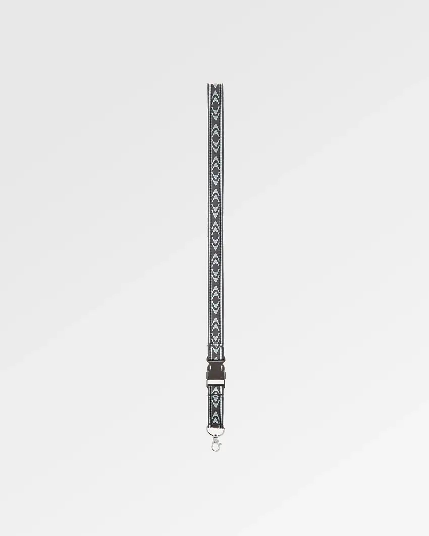 Travel Lanyard - Stepping Stone - Surf Spray/Charcoal